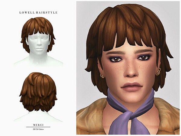 Lowell Hairstyle by Merci from TSR