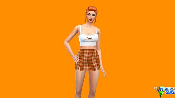 Marlene Orange by  Lenaly Sims from Luniversims