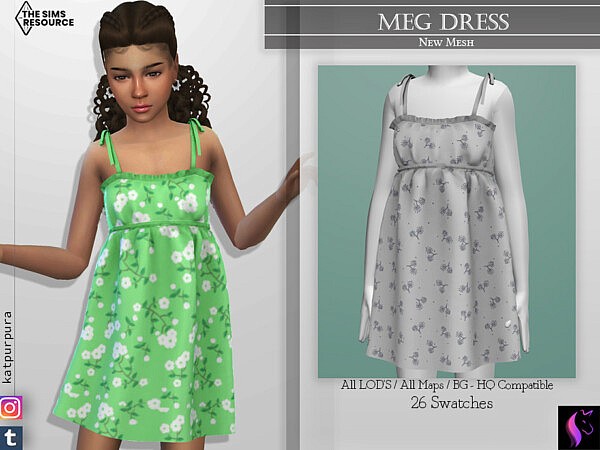 Meg Dress by KaTPurpura from TSR