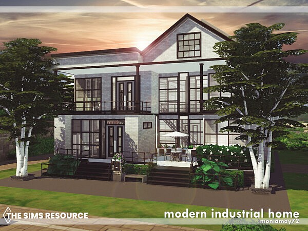 Modern Industrial Home by Moniamay72 from TSR