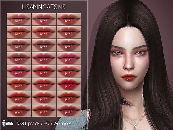 N89 Lipstick by Lisaminicatsims from TSR