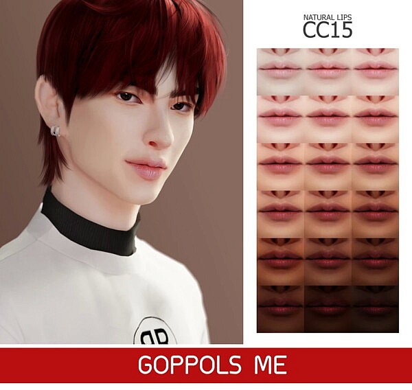Natural Lips CC15 from GOPPOLS Me
