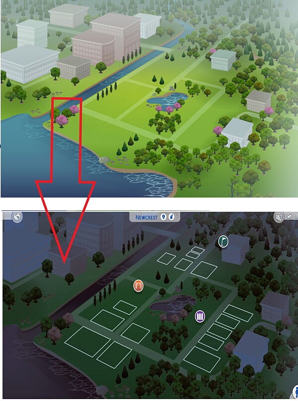 NewcastMap Vampire by AlisonMoon974 from Mod The Sims