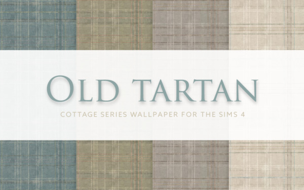 Old Tartan   Cottage Series Wallpaper from Simplistic