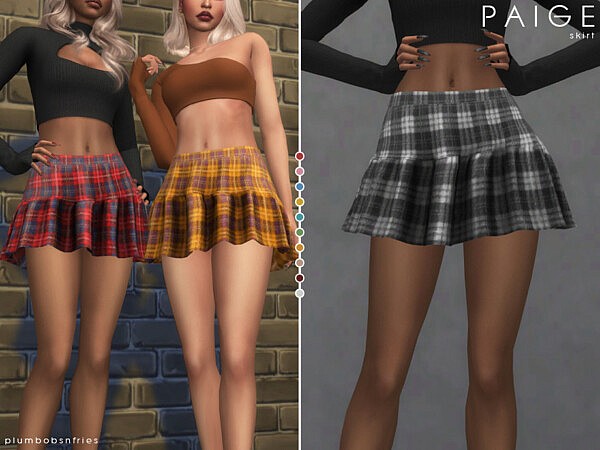 Paige skirt by Plumbobs n Fries from TSR