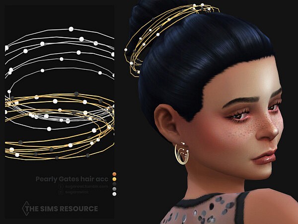 Pearly Gates hair acc KG by sugar owl from TSR