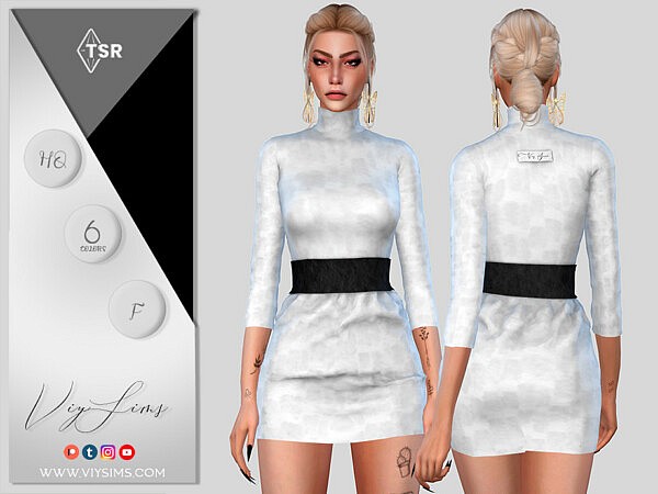 Short Dress 6 by Viy Sims from TSR