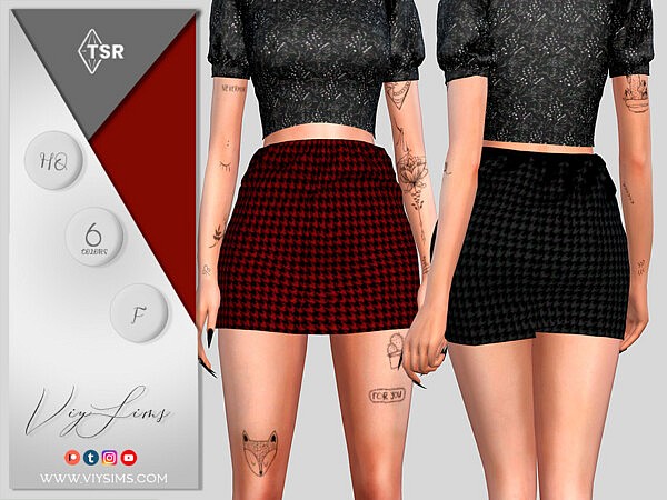 Short Skirt 2 by Viy Sims from TSR
