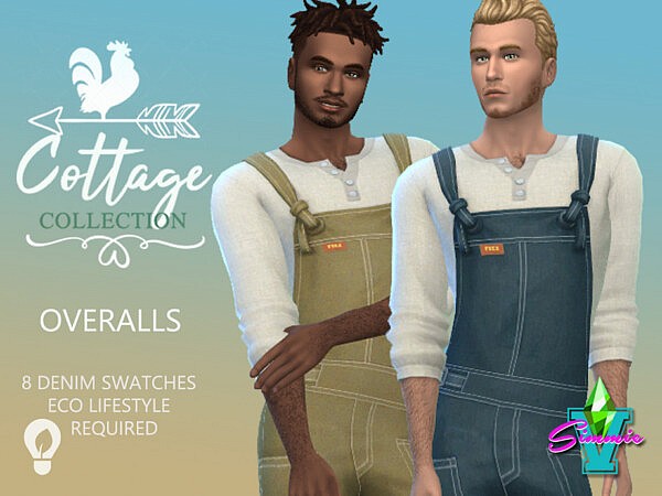 Cottage Overalls by SimmieV from TSR