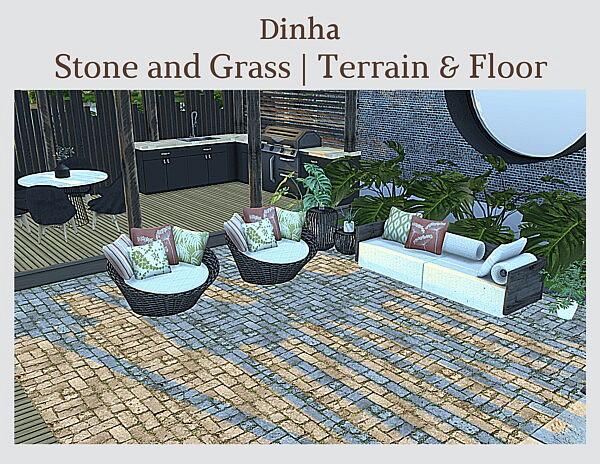 Stone and Grass from Dinha Gamer