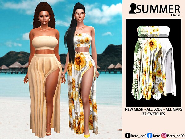 Summer Dress by Beto ae0 from TSR