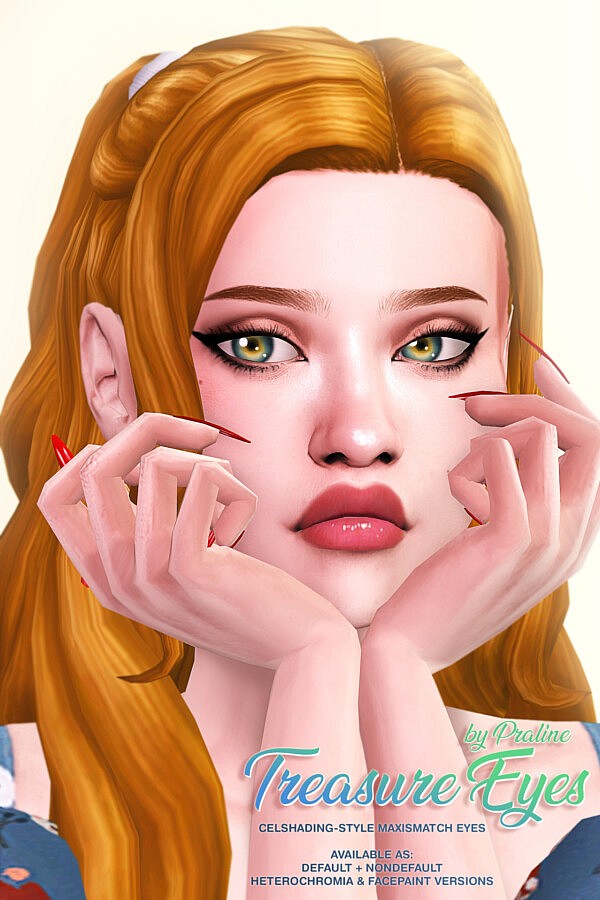 Treasure Maxis Match Eyes from Praline Sims