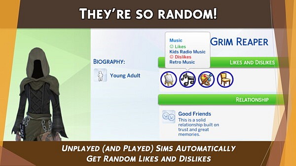 Theyre so random by FDSims4Mods from Mod The Sims