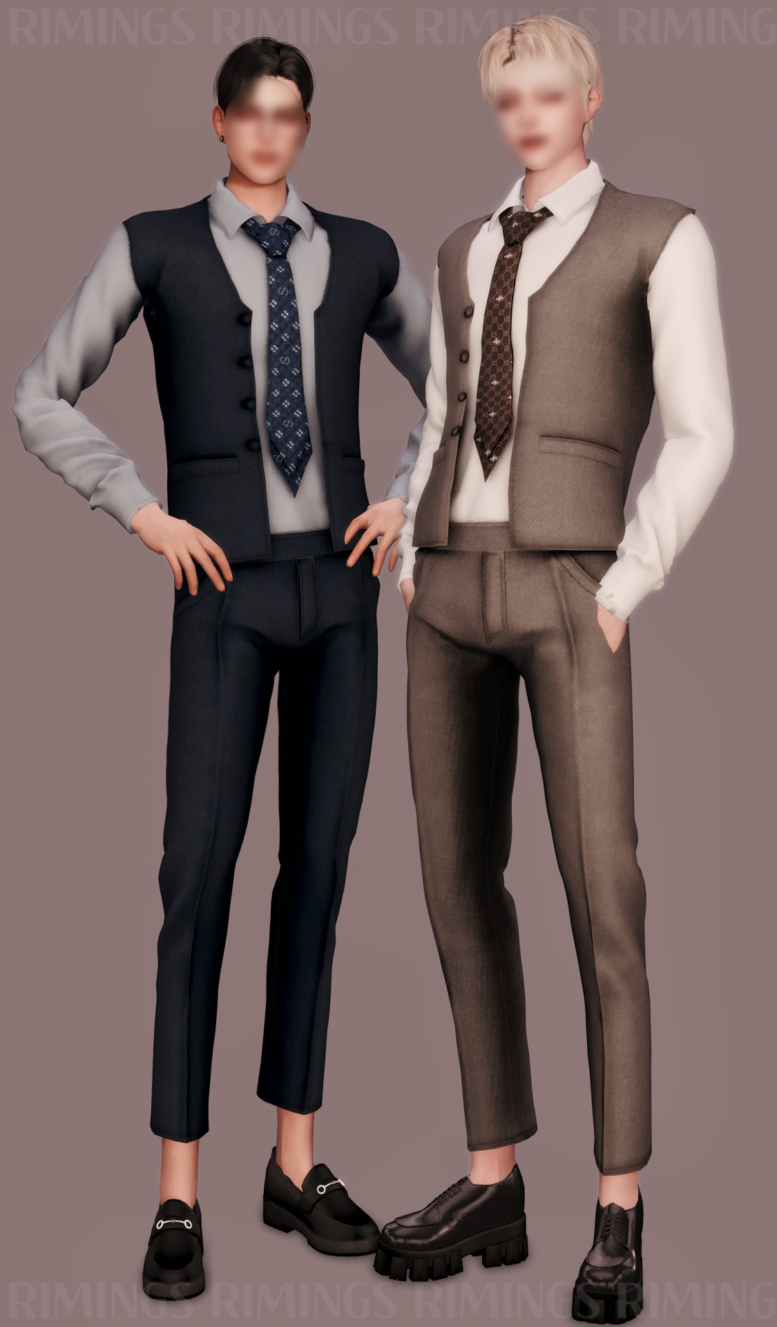 Sims 4 Men Suits