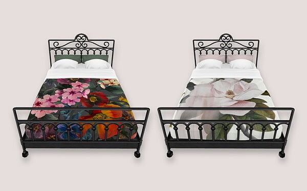 Wrought Iron Beds from Simplistic