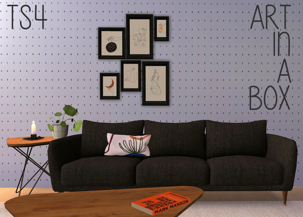 Deco Lintharassims4 Deco Sims 4 Gallery Wall All In One Photos - www ...