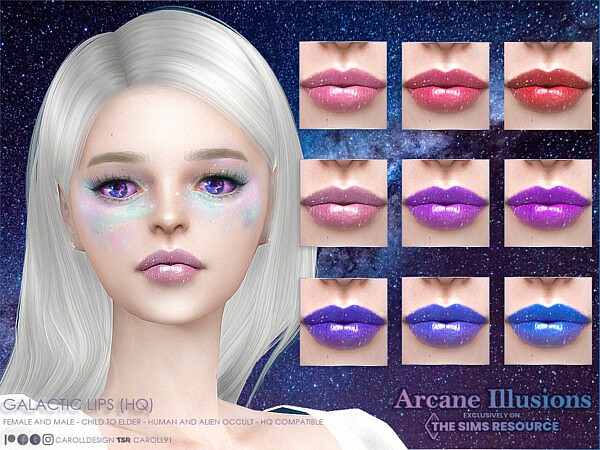 Arcane Illusions Galactic Lipstick by Caroll91 from TSR