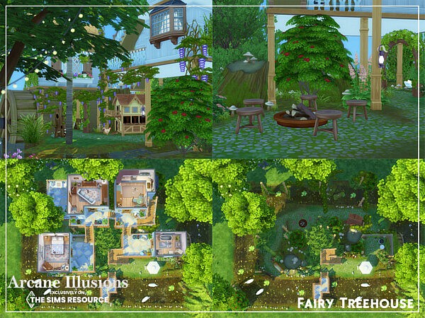 Arcane Illusions   Fairy Treehouse by sharon337 from TSR