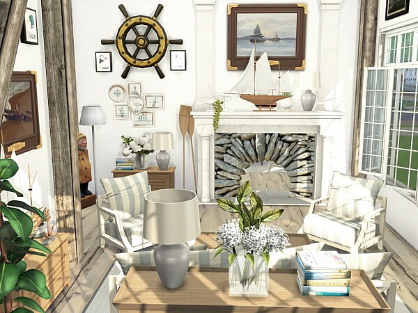 Coastal Living Room by Flubs79 from TSR