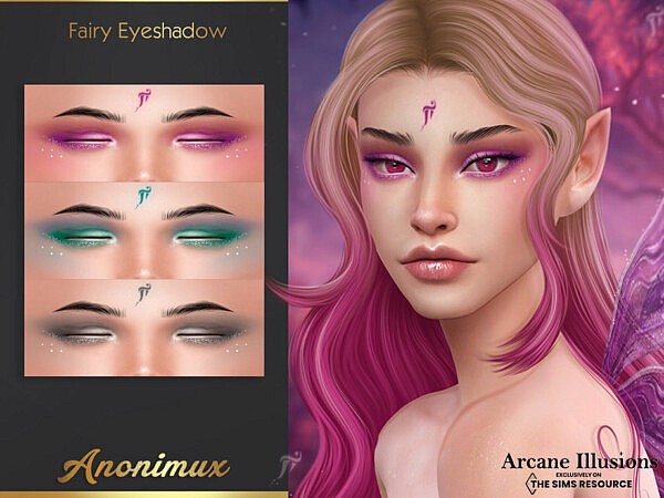 Arcane Illusions   Fairy Eyeshadow by Anonimux Simmer from TSR