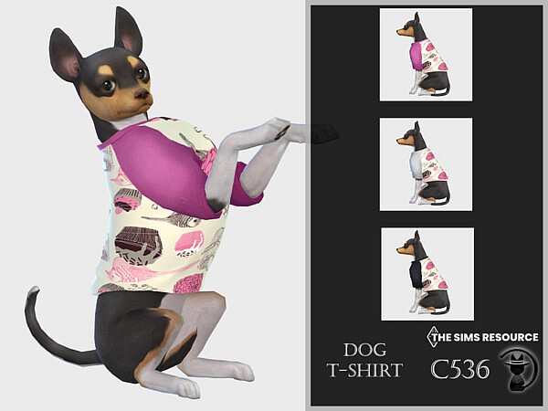 Dog T shirt C536 by turksimmer from TSR