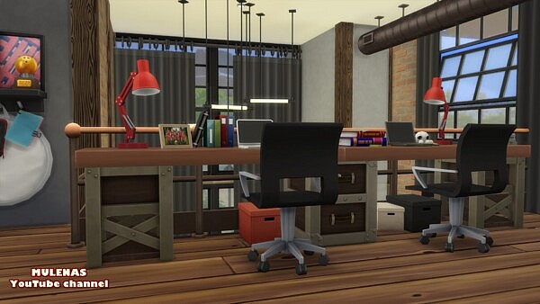 House Loft from Sims 3 by Mulena