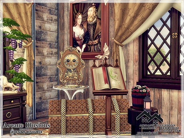 Arcane Illusions   Marion   Bedroom by marychabb from TSR
