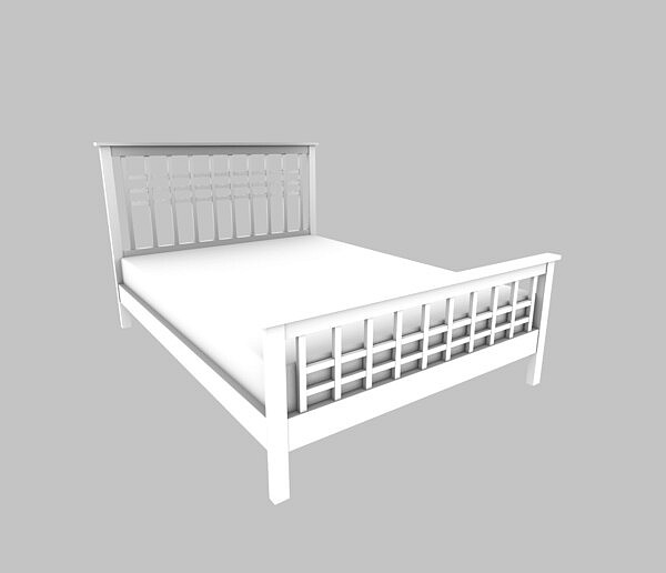 Craftsman High Footboard Bed from Heurrs