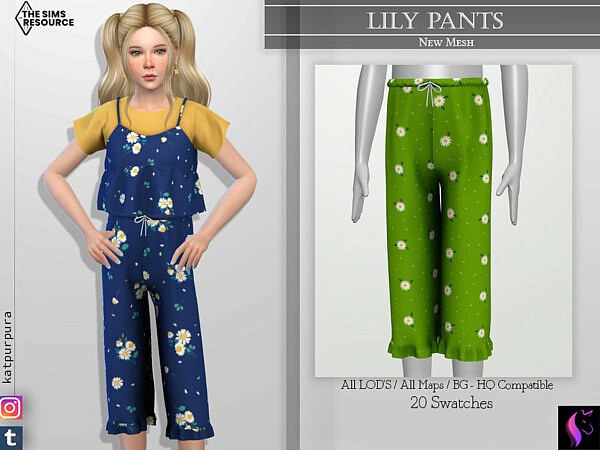 Lily Pants by KaTPurpura from TSR