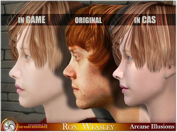 SIM Ron Weasley   Arcane Illusions by BAkalia from TSR