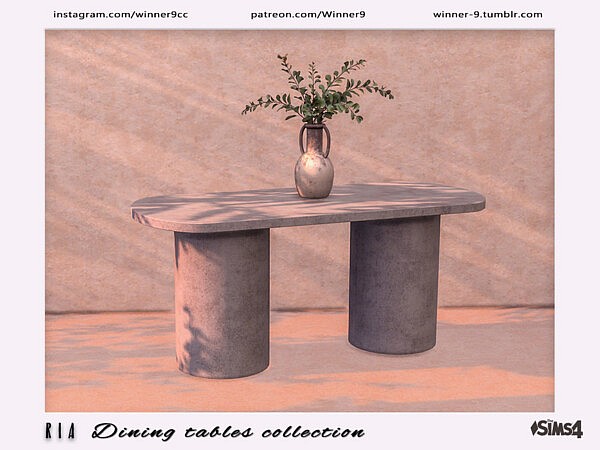 Ria Tables collection by Winner9 from TSR
