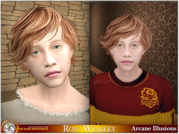 SIM Ron Weasley   Arcane Illusions by BAkalia from TSR