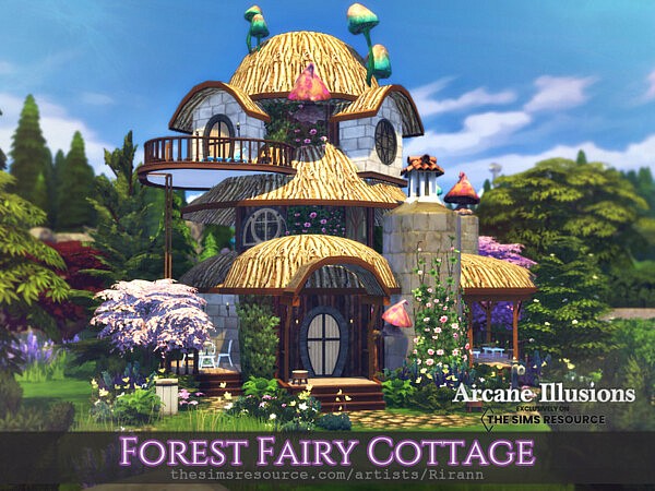 Arcane Illusions   Forest Fairy Cottage by Rirann from TSR