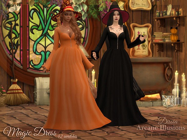 Arcane Illusions   Magic Dress by Dissia from TSR