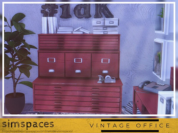 Vintage Office by simspaces from TSR