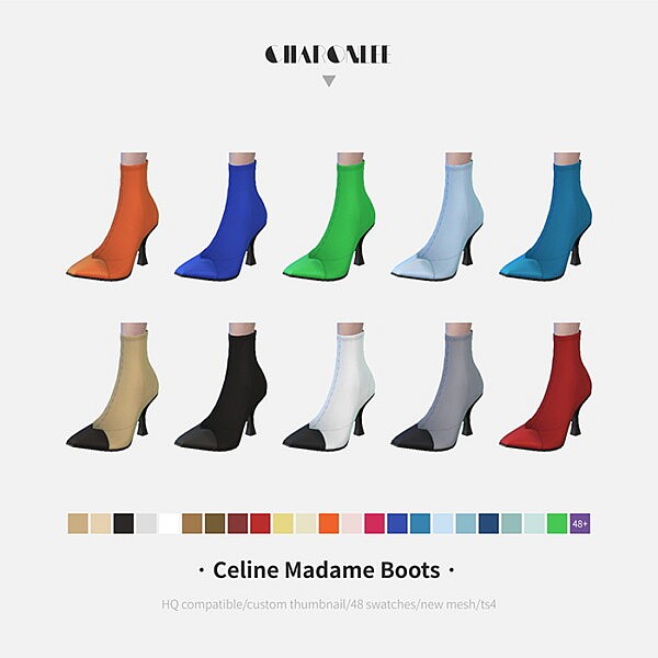 Celine Madame Boots from Charonlee