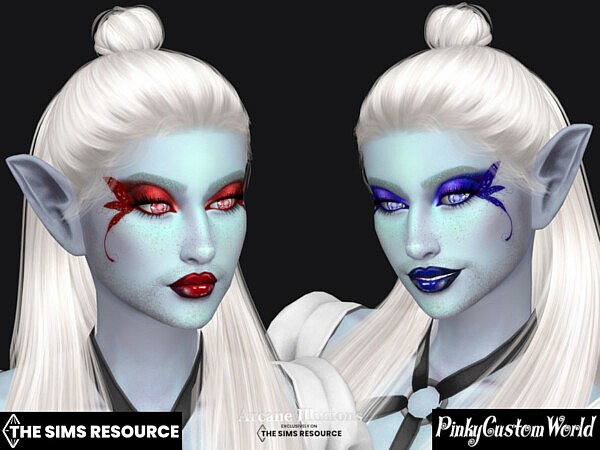 Arcane Illusions   Fairy Eyeliner V2 by PinkyCustomWorld from TSR