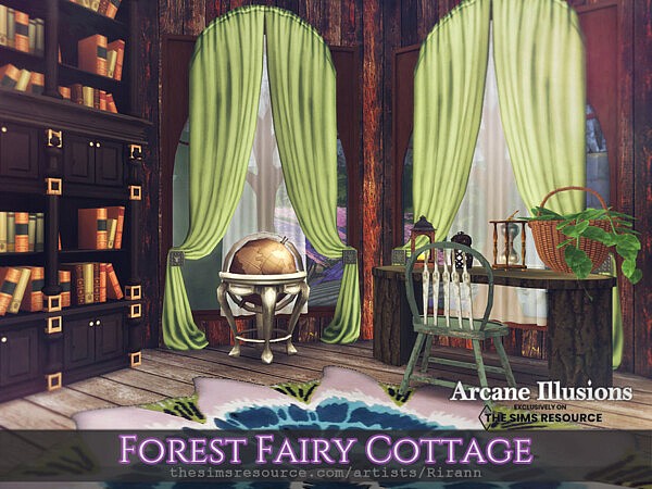 Arcane Illusions   Forest Fairy Cottage by Rirann from TSR