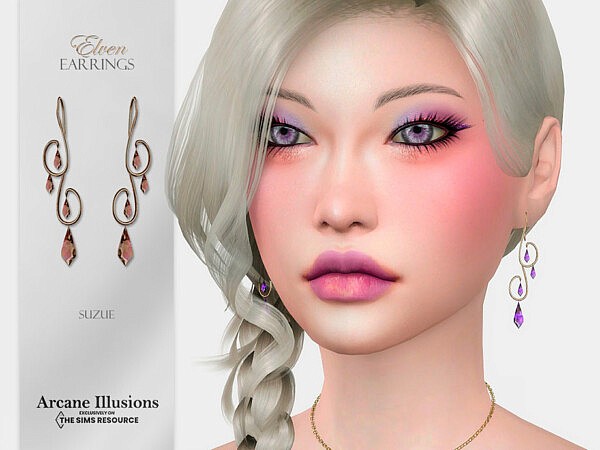 Arcane Illusions Elven Earrings by Suzue from TSR