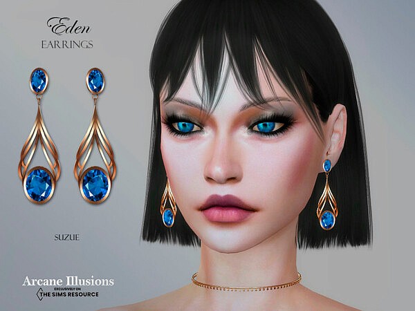 Arcane Illusions Eden Earrings by Suzue from TSR