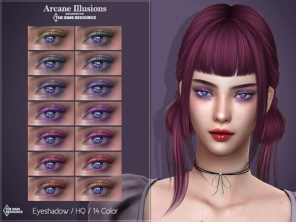 Arcane Illusions Fairy Eyeshadow by Lisaminicatsims from TSR