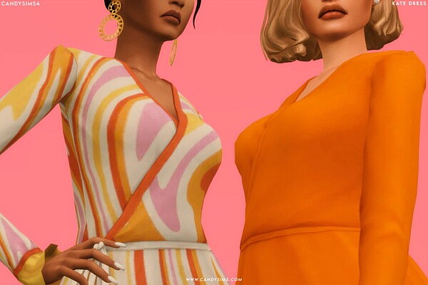 Kate Dress from Candy Sims 4
