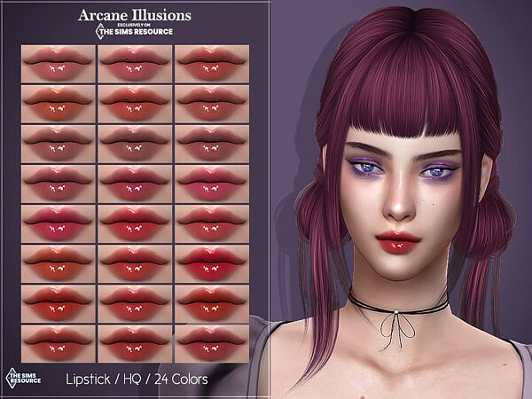 Arcane Illusions Fairy Lipstick  by Lisaminicatsims from TSR