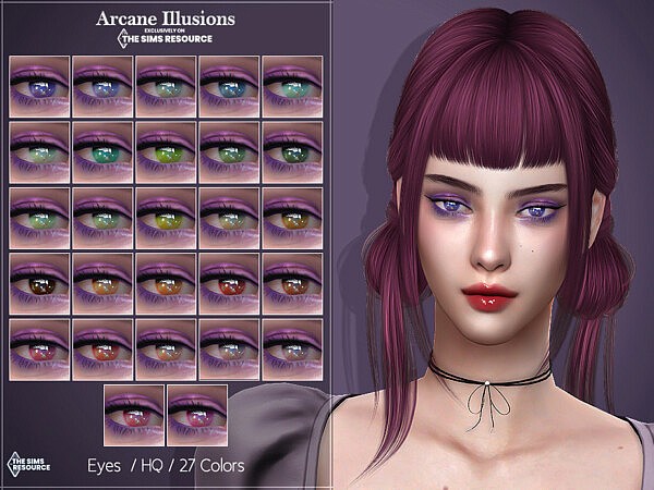 Arcane Illusions Fairy Eyes by Lisaminicatsims from TSR