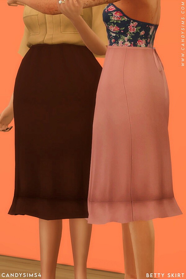 Betty Skirt from Candy Sims 4