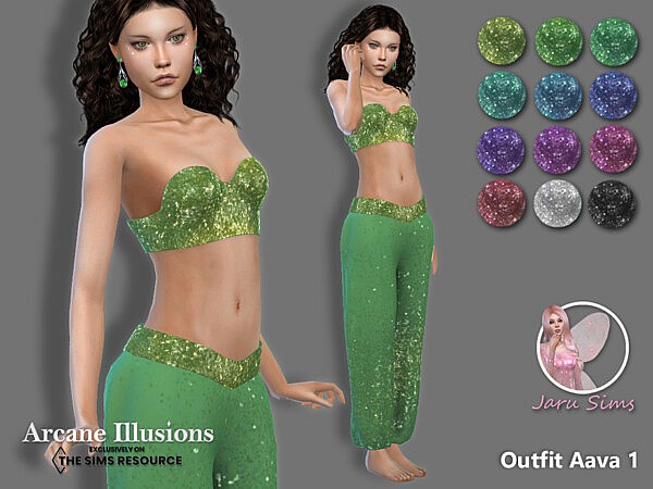 Arcane Illusions   Outfit Aava 1 by Jaru Sims from TSR