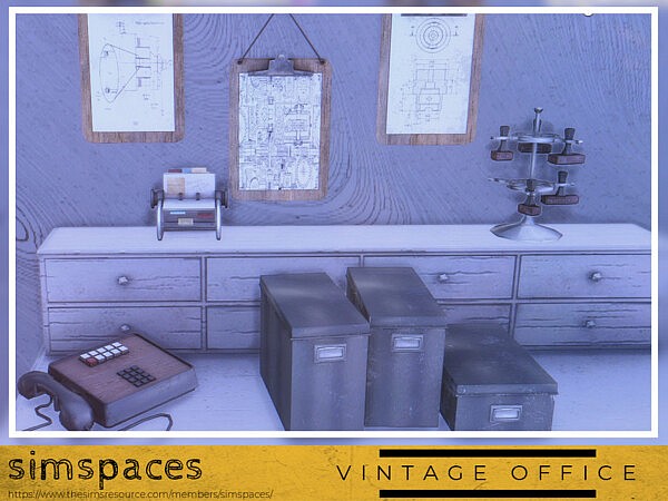 Vintage Office by simspaces from TSR