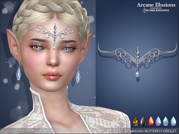 Arcane Illusions   Butterfly Circlet by feyona from TSR