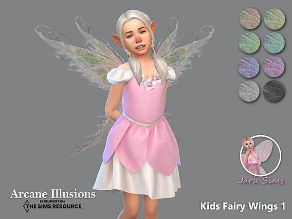 Arcane Illusions   Kids Fairy Wings 1 by Jaru Sims from TSR