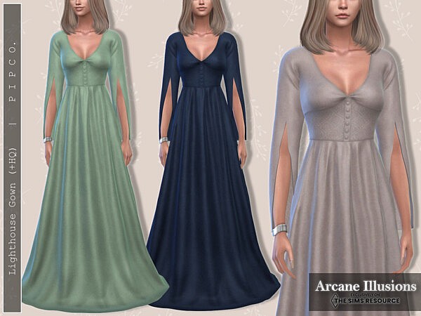 Arcane Illusions   Lighthouse Gown by Pipco from TSR
